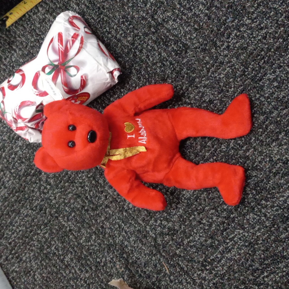 Beanie babie " ALABAMA" RARE